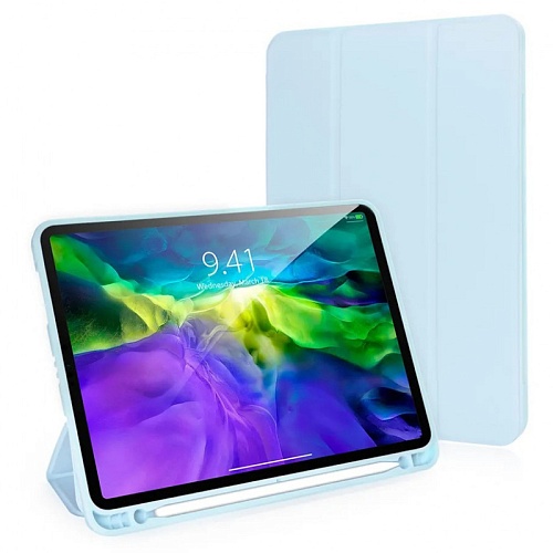 Чехол iPad 10 (10.9) 2022 Gurdini Milano Series, голубой