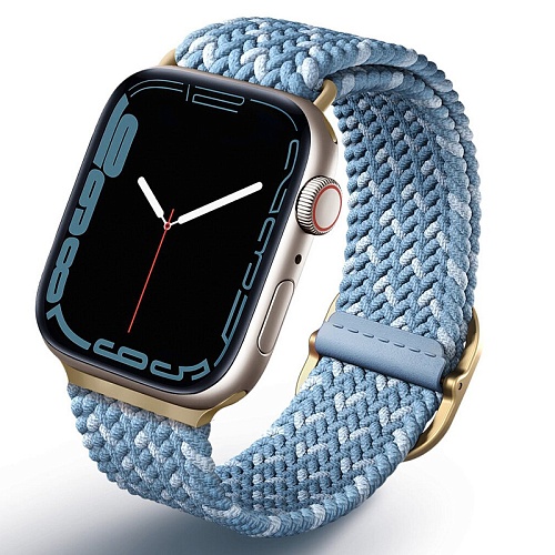 Ремешок Uniq Apple Watch 42/41/40 mm ASPEN Design strap Braided, синий