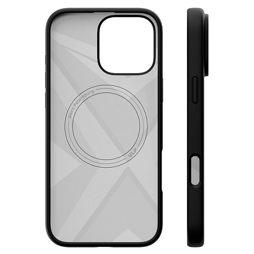 Чехол iPhone 16 Pro Max vlp Aster Case С MagSafe, черный
