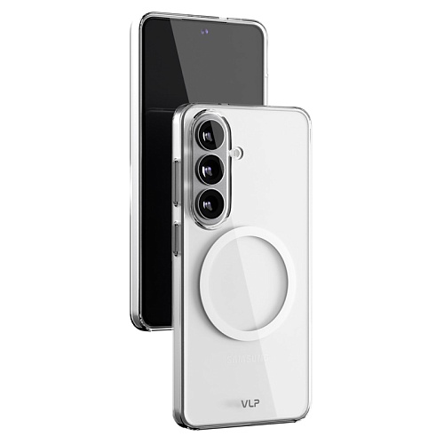 Чехол Samsung Galaxy S26 VLP Puro Case с MagSafe, Прозрачный