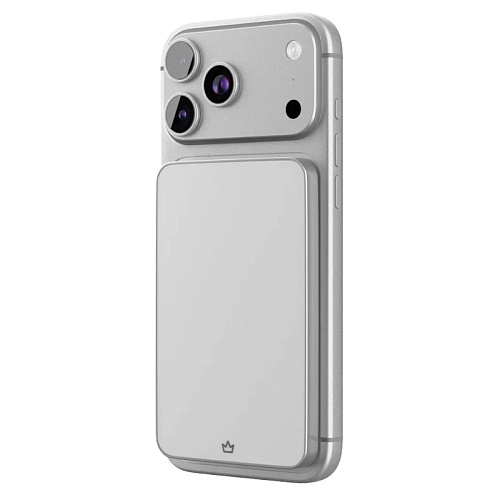Аккумулятор Внешний vlp Diamond Energy MagSafe, Qi2, 5000 mAh, 3A, USB-C, белый