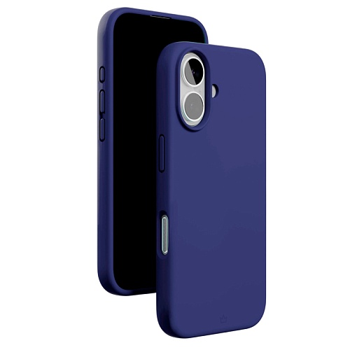 Чехол iPhone 16 vlp Aster Case С MagSafe, ультрамарин
