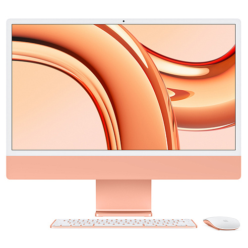 iMac 24" М3, 8C CPU, 10C GPU, 8/512 ГБ SSD, оранжевый