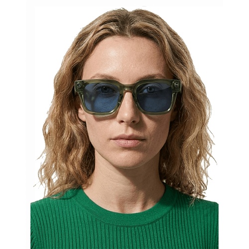 Умные Очки Meta Fury Racing Green/Light Blue Atlantic, Размер M