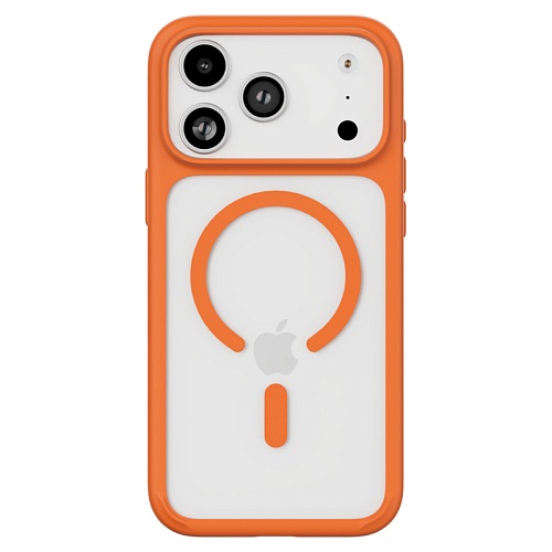 Чехол iPhone 17 Pro Max uBear Shade Case, MagSafe, оранжевый