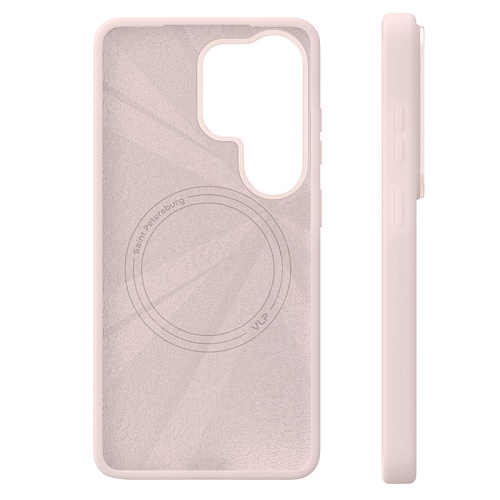 Чехол Samsung Galaxy S26 Ultra VLP Aster Pro Case с MagSafe, розовый