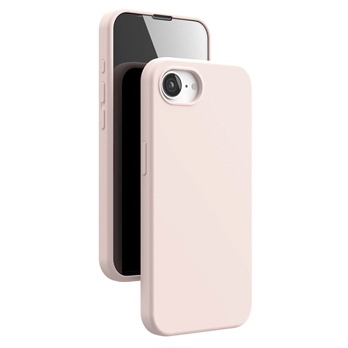 Чехол защитный VLP Aster Case с MagSafe для iPhone 16E/17E, розовый