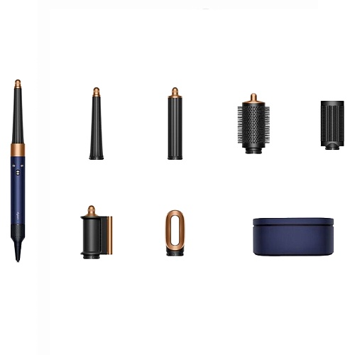Стайлер Dyson Airwrap I,D, Complete Long HS08, синий, медный (футляр)