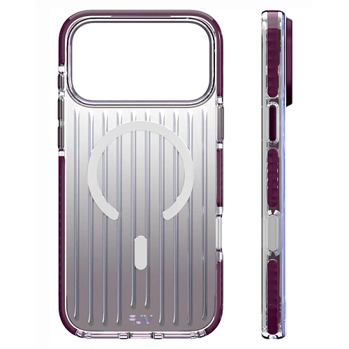 Чехол iPhone 18 Pro Max/17 Pro Max VLP Pulse Case с MagSafe, бургунди