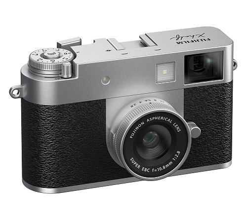 Компактный фотоаппарат Fujifilm X Half, серебристый