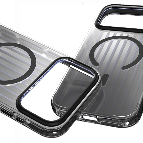 Чехол iPhone 18 Pro Max/17 Pro Max VLP Pulse Case с MagSafe, черный