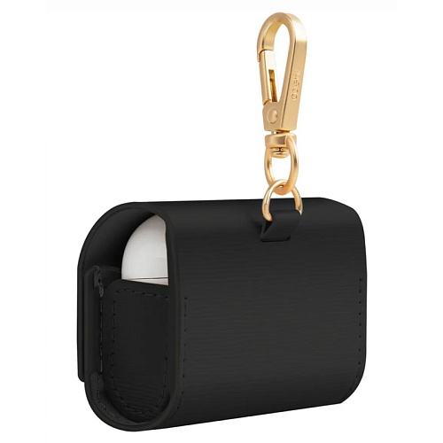 Чехол Airpods Pro 1/2/3 Uniq COEHL Mirelle Wallet case, черный