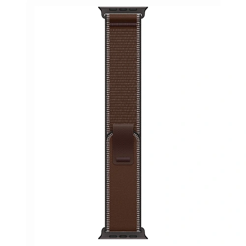 Apple Watch Ultra 4, 49 мм, корпус из титана черный, Trail Loop темная умбра