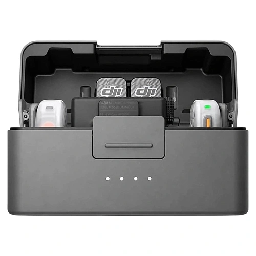 Беспроводной Микрофон DJI MIC Mini 2S (2 TX + 1 RX + Charging Case), черный