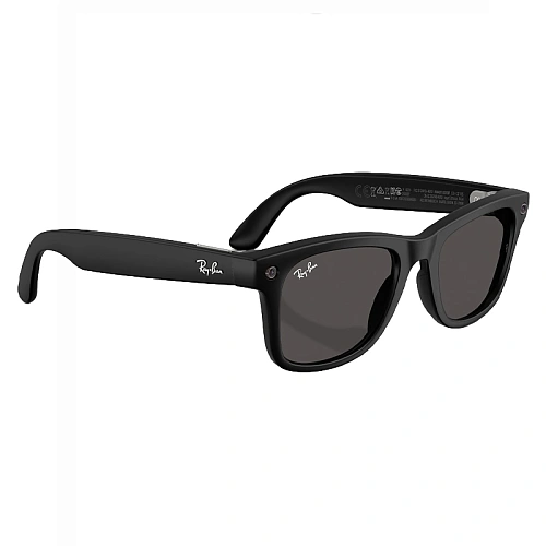 Умные Очки Ray-Ban Meta Wayfarer Gen 3, Matte Black, Grey, Размер M