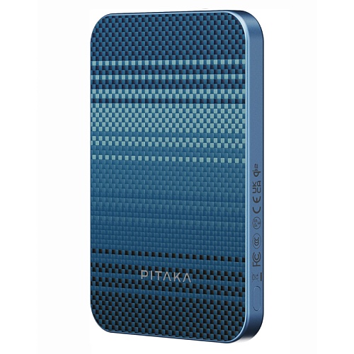Внешний Аккумулятор Pitaka Power Bank Qi2 5000mAh, восход луны