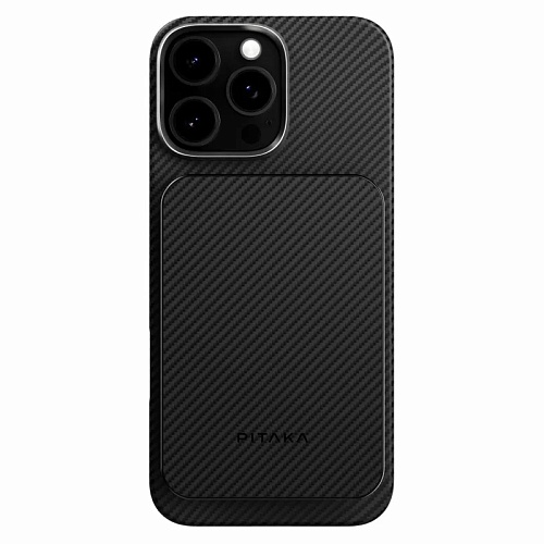 Внешний Аккумулятор Pitaka Power Bank Qi2 5000mAh, черный/серый