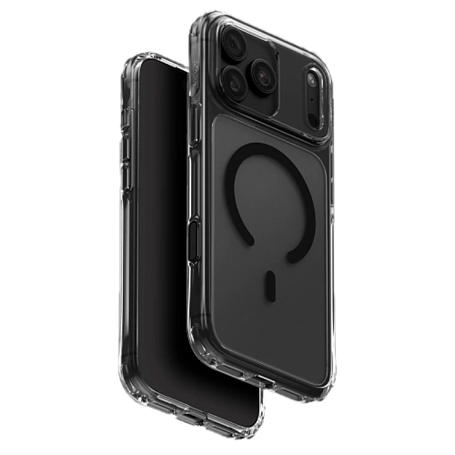 Чехол iPhone 18 Pro Max/17 Pro Max Uniq LifePro Xtreme Crystal MagSafe, дымчатый