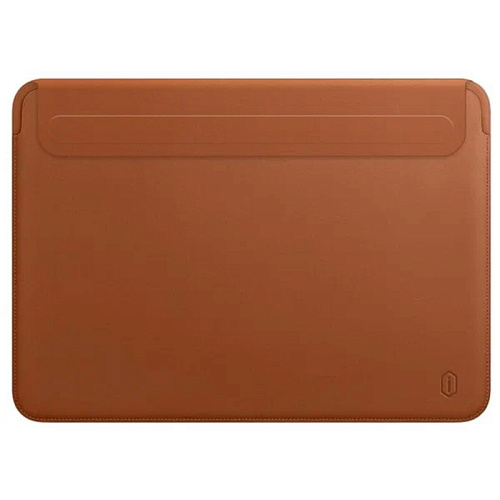 Чехол конверт для Macbook 13" WIWU Skin Pro II, коричневый