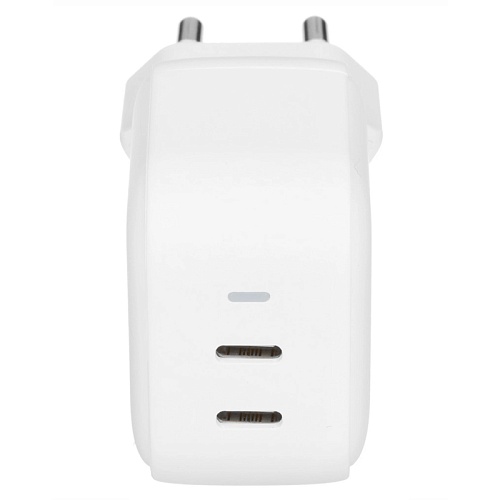 Сетевое Зарядное Устройство vlp G-Charge 45Вт USB-C+USB-C, PD, QC, белый