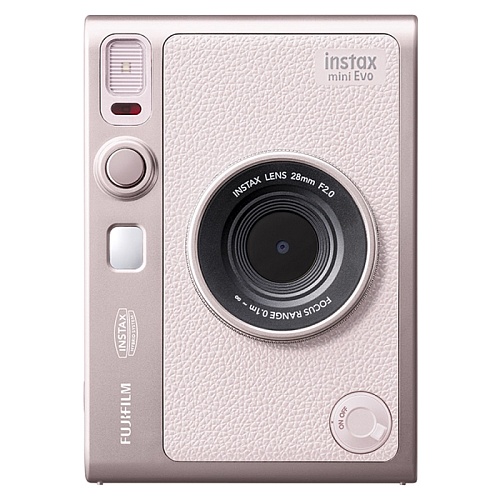 Фотопринтер Fujifilm Instax Mini Evo, розовый