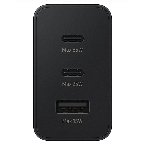 Сетевое Зарядное Устройство Samsung USB-C Мощностью 65W, черный