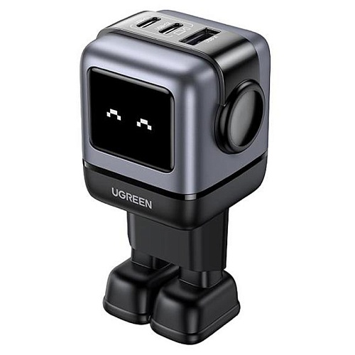 Сетевое Зарядное устройство UGREEN UNO, CD361, 65W, серый