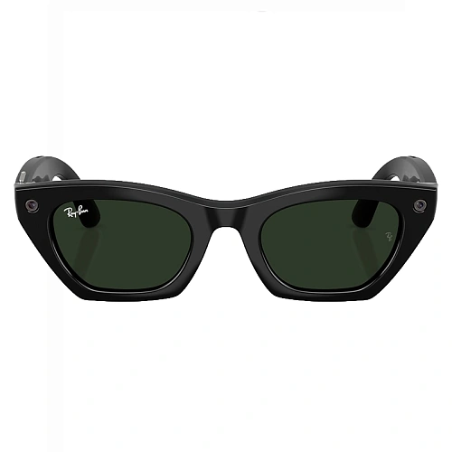 Умные Очки Ray-Ban Meta Zena Gen 3, Shiny Black, Clear/Green Transitions, Размер M