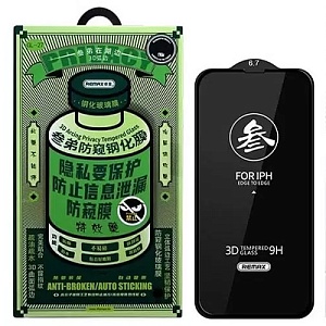 картинка Защитное стекло iPhone 16 Pro Max Remax, антишпион