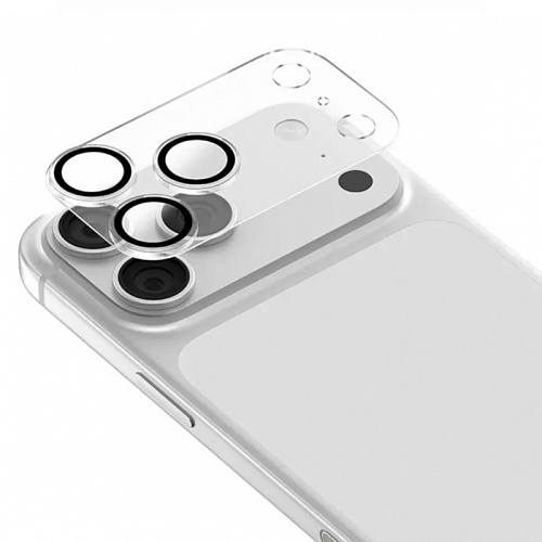 Линзы Защитнные На Камеру Для iPhone 17 Pro Keephone Reggio Lens, прозрачный