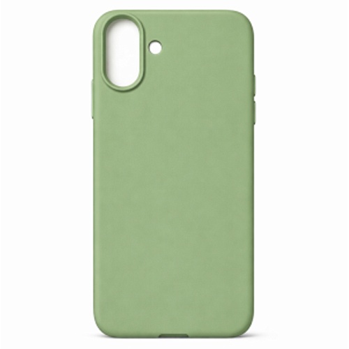 Чехол iPhone 17 AceCase Soft Shell, зеленый