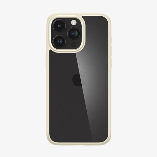 Чехол iPhone 16 ProMax AceCase Crystal Shield, белый