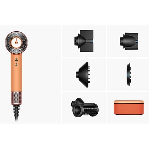 Фен Dyson Supersonic HD16, абрикосовый топаз (футляр)