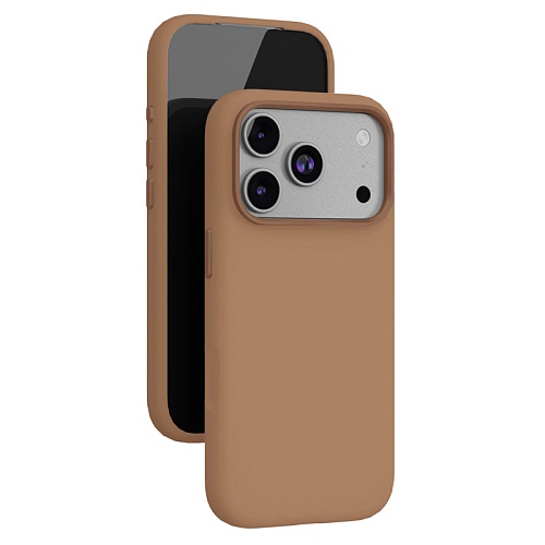 Чехол iPhone 17 Pro VLP Aster Pro Case с MagSafe, мокка