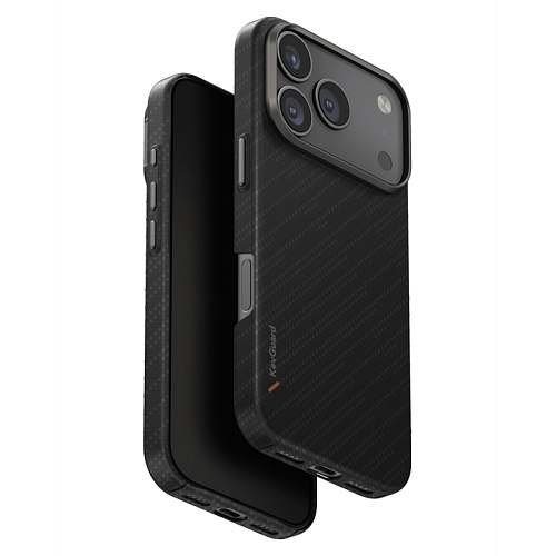 Чехол Uniq на iPhone 17 Pro, KEVA EDGE MagSafe, черный