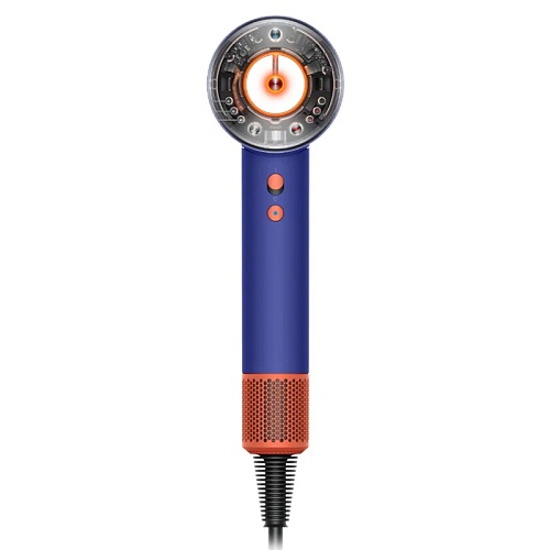 Фен Dyson Supersonic HD16, синий/оранжевый топаз (футляр)