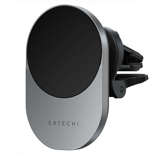 Автомобильный Держатель Satechi Qi2 ST-Q2CCM Wireless Car Charger 15W, серый