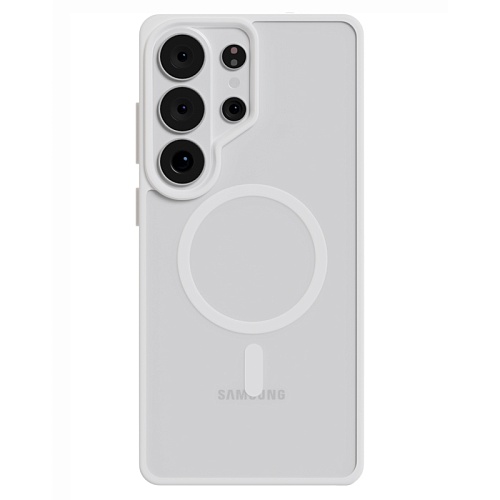 Чехол Samsung Galaxy S26 Ultra AceCase Soft Rim, белый