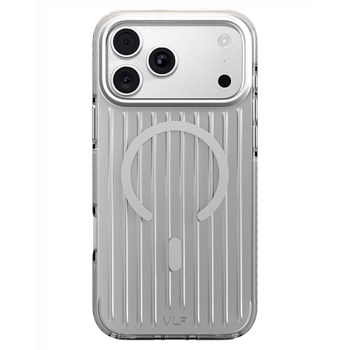 Чехол iPhone 18 Pro Max/17 Pro Max VLP Pulse Case с MagSafe, серебристый