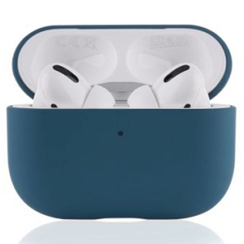 Чехол силиконовый "vlp" Soft Touch, для AirPods Pro, темно-синий