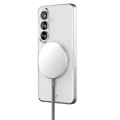 Чехол Samsung Galaxy S26 VLP Puro Case с MagSafe, Прозрачный