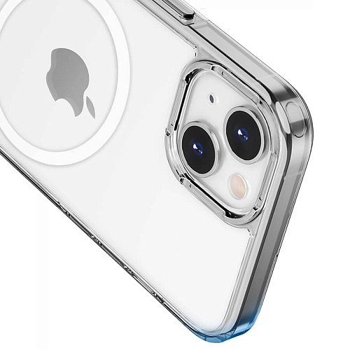 Чехол iPhone 13/14 Gurdini Alba Clear Magsafe, прозрачный