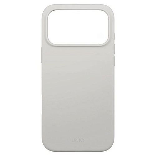 Чехол iPhone 17 Pro Max Uniq LINO Magsafe, серый