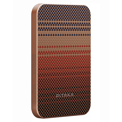 Внешний Аккумулятор Pitaka Power Bank Qi2 5000mAh, закат