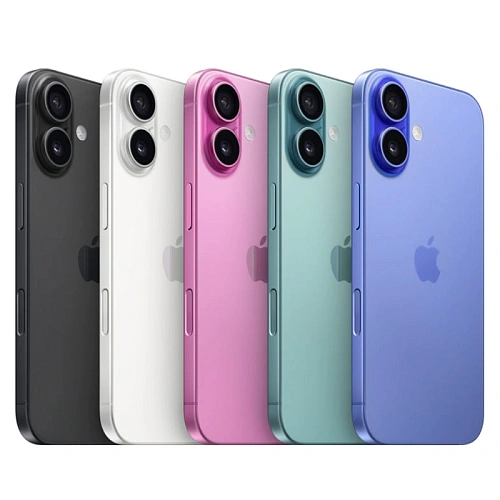 iPhone 16, 128 ГБ, черный