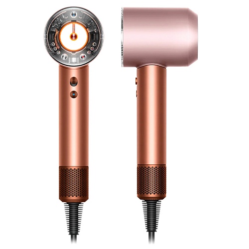 Фен Dyson Supersonic HD16, Янтарный, Пыльно-розовый (футляр)