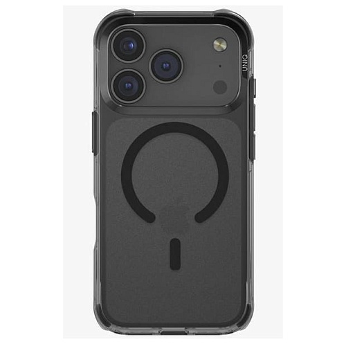 Чехол iPhone 17 Pro Uniq Lifepro Xtreme AF Frost MagSafe, Smoke