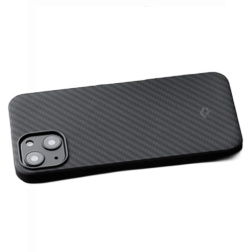 Чехол iPhone 13 Pro Pitaka Pitaka MagEZ Case 2 кевлар, черно-серый