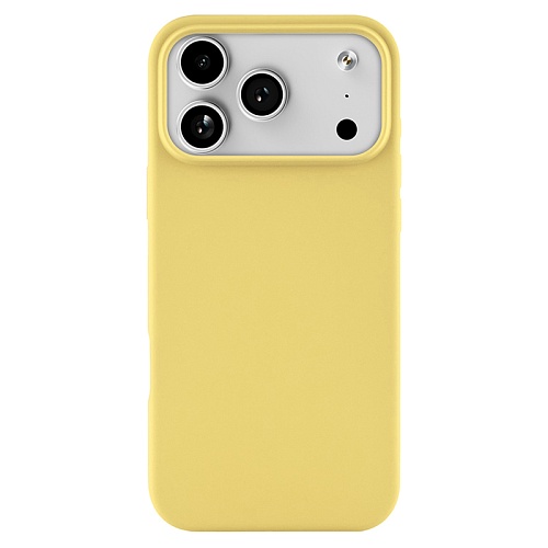 Чехол iPhone 17 Pro Max uBear Touch Mag Case, MagSafe, желтый