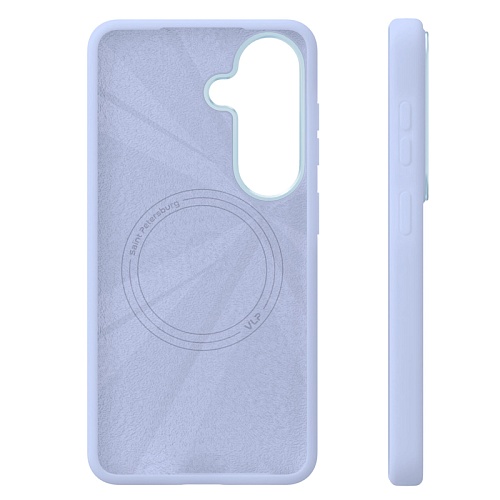 Чехол Samsung Galaxy S26 VLP Aster Pro Case с MagSafe, голубой